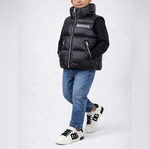 Dolce & Gabbana Black and White Logo Sneakers